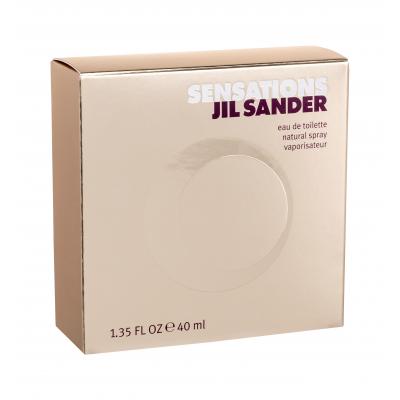 Jil Sander Sensations Toaletní voda pro ženy 40 ml poškozená krabička