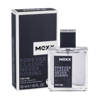 Mexx Forever Classic Never Boring Toaletní voda pro muže 50 ml