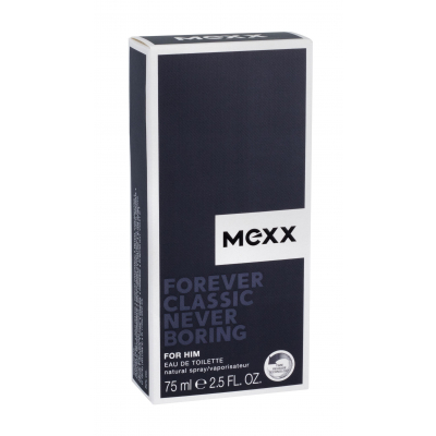 Mexx Forever Classic Never Boring Toaletní voda pro muže 75 ml