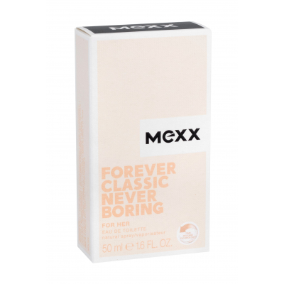 Mexx Forever Classic Never Boring Toaletní voda pro ženy 50 ml