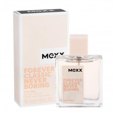 Mexx Forever Classic Never Boring Toaletní voda pro ženy 50 ml