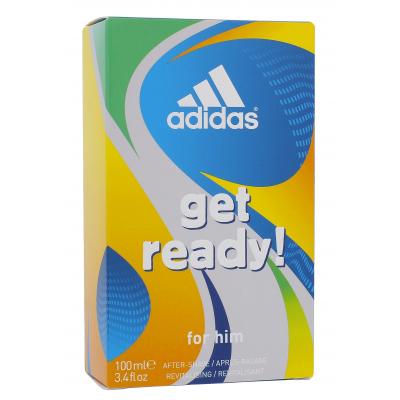Adidas Get Ready! For Him Voda po holení pro muže 100 ml poškozená krabička