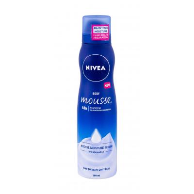 Nivea Body Mousse Almond Oil 48h Tělové mléko pro ženy 200 ml