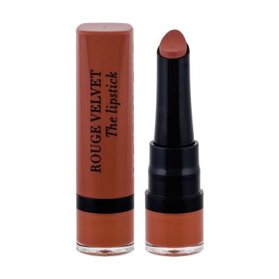 BOURJOIS Paris Rouge Velvet The Lipstick Rtěnka pro ženy 2,4 g Odstín 16 Caramelody