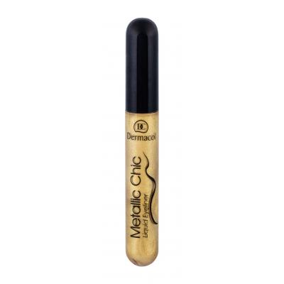 Dermacol Metallic Chic Oční linka pro ženy 6 ml Odstín 1 Gold