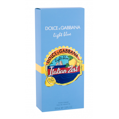 Dolce&amp;Gabbana Light Blue Italian Zest Toaletní voda pro ženy 100 ml