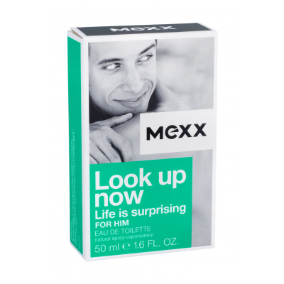 Mexx Look up Now Life Is Surprising For Him Toaletní voda pro muže 50 ml