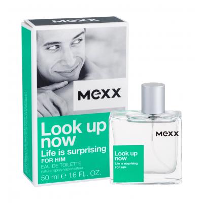 Mexx Look up Now Life Is Surprising For Him Toaletní voda pro muže 50 ml