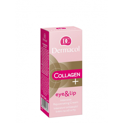 Dermacol Collagen+ Eye &amp; Lip Oční krém pro ženy 15 ml