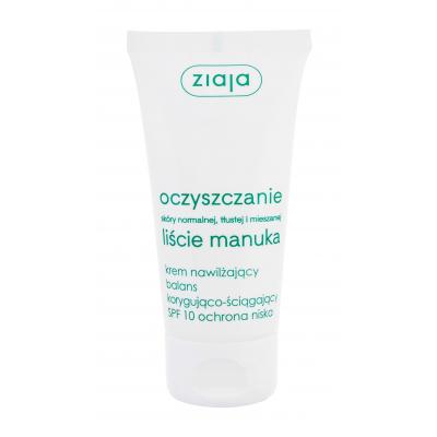 Ziaja Manuka Tree SPF10 Denní pleťový krém pro ženy 50 ml