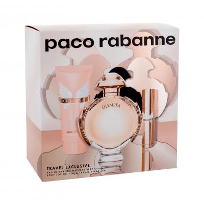 Paco Rabanne Olympéa Dárková kazeta parfémovaná voda 80 ml + parfémovaná voda 10 ml + tělové mléko 75 ml