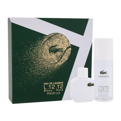 Lacoste L.12.12 Blanc Dárková kazeta toaletní voda 50 ml + deodorant 150 ml