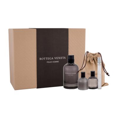 Bottega Veneta Bottega Veneta Pour Homme Dárková kazeta toaletní voda 90 ml + balzám po holení 30 ml + toaletní voda 10 ml + sprchový gel 30 ml