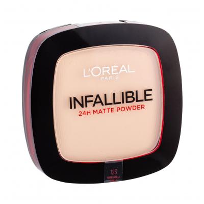 L'Oréal Paris Infaillible 24H Matte Pudr pro ženy 9 g Odstín 225 Beige