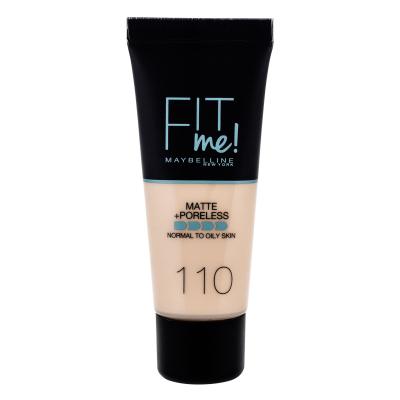 Maybelline Fit Me! Matte + Poreless Make-up pro ženy 30 ml Odstín 110 Porcelain