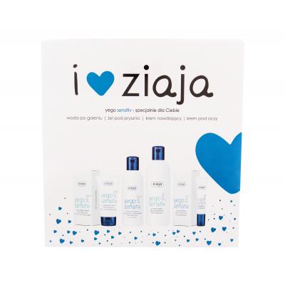 Ziaja Men (Yego) Dárková kazeta sprchový gel 300 ml + voda po holení 200 ml + hydratační krém SPF10 50 ml + péče o oční okolí 15 ml