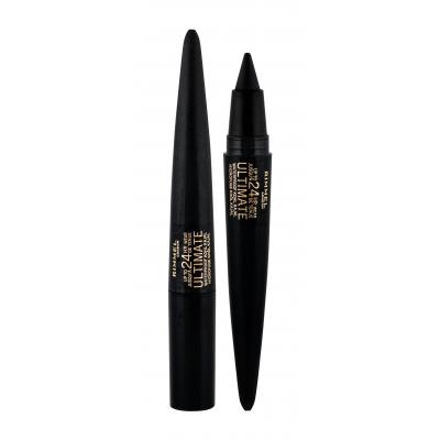 Rimmel London Ultimate 24HR Tužka na oči pro ženy 1,6 g Odstín 001 Black Obsidian