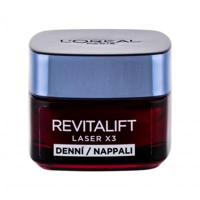 L'Oréal Paris Revitalift Laser X3 Day Cream Denní pleťový krém pro ženy 50 ml