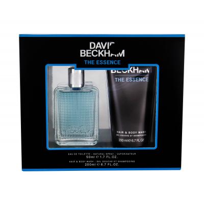 David Beckham The Essence Dárková kazeta toaletní voda 50 ml + sprchový gel 200 ml
