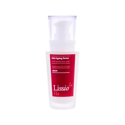 Lissio Ha Anti-Ageing Brightening Face & Neck Pleťové sérum pro ženy 30 ml