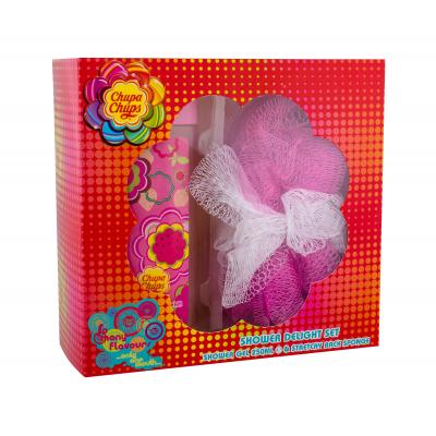 Chupa Chups Strawberry Dream Dárková kazeta sprchový gel 250 ml + mycí houba