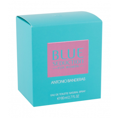 Antonio Banderas Blue Seduction Toaletní voda pro ženy 80 ml poškozená krabička