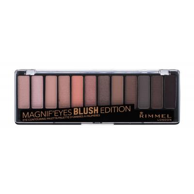 Rimmel London Magnif´Eyes Contouring Palette Oční stín pro ženy 14,16 g Odstín 002 Blush Edition