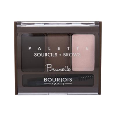 BOURJOIS Paris Brow Palette Set a paletka na obočí pro ženy 4,5 g Odstín Brunette
