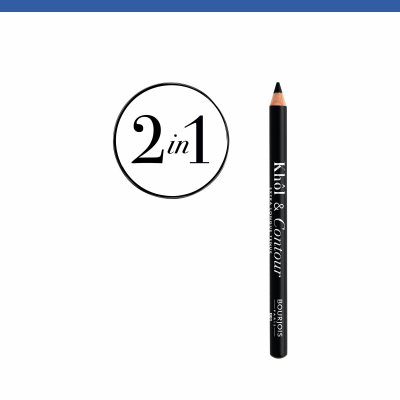 BOURJOIS Paris Khol &amp; Contour XL Tužka na oči pro ženy 1,65 g Odstín 001 Noir-issime