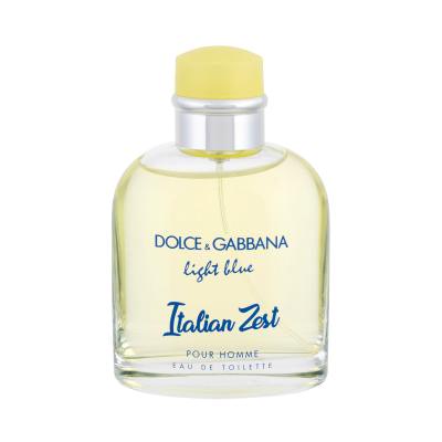 Dolce&amp;Gabbana Light Blue Italian Zest Pour Homme Toaletní voda pro muže 125 ml poškozená krabička