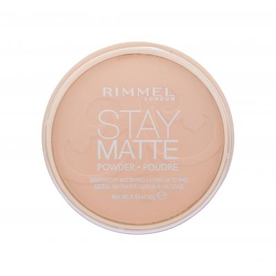 Rimmel London Stay Matte Pudr pro ženy 14 g Odstín 008 Cashmere