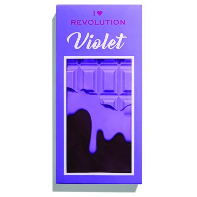 I Heart Revolution Chocolate Eyeshadow Palette Oční stín pro ženy 20,2 g Odstín Violet