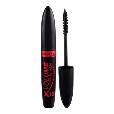 Rimmel London Mascara Volume Flash X10 Řasenka pro ženy 8 ml Odstín 001 Extreme Black