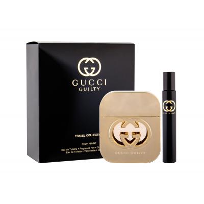 Gucci Guilty Dárková kazeta toaletní voda 75 ml + toaletní voda 7,4 ml