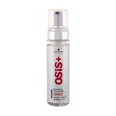 Schwarzkopf Professional Osis+ Topped Up Gentle Hold Mousse Pro objem vlasů pro ženy 200 ml
