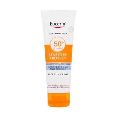 Eucerin Sun Sensitive Protect Face Sun Creme SPF50+ Opalovací přípravek na obličej 50 ml