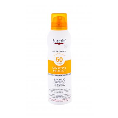 Eucerin Sun Sensitive Protect Sun Spray Dry Touch SPF50 Opalovací přípravek na tělo 200 ml
