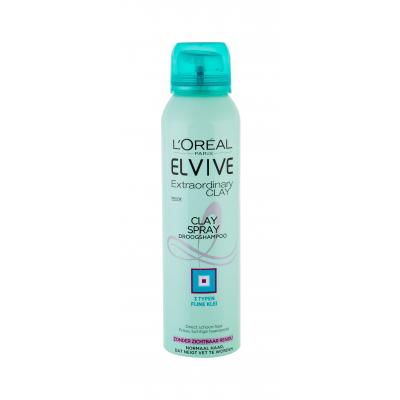L'Oréal Paris Elseve Extraordinary Clay Dry Shampoo Suchý šampon pro ženy 150 ml