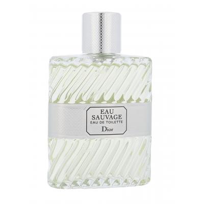 Christian Dior Eau Sauvage Toaletní voda pro muže Bez rozprašovače 100 ml poškozená krabička