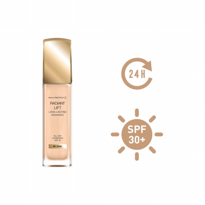 Max Factor Radiant Lift SPF30 Make-up pro ženy 30 ml Odstín 60 Sand