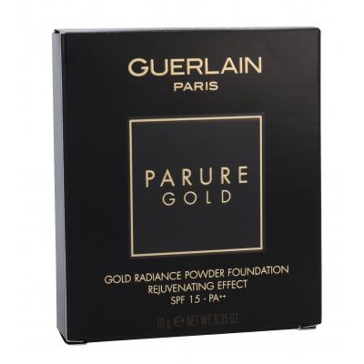 Guerlain Parure Gold SPF15 Make-up pro ženy Náplň 10 g Odstín 05 Dark Beige poškozená krabička