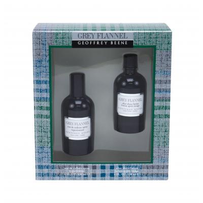 Geoffrey Beene Grey Flannel Dárková kazeta toaletní voda 120 ml + voda po holení 120 ml