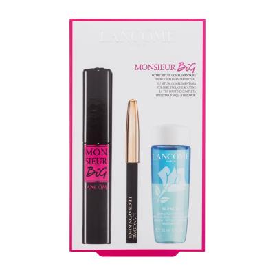 Lancôme Monsieur Big Dárková kazeta řasenka Monsieur Big Mascara 10 ml + tužka na oči Le Crayon Khol 0,7 g 01 Noir + odličovací přípravek na oči Bi-Facil 30 ml