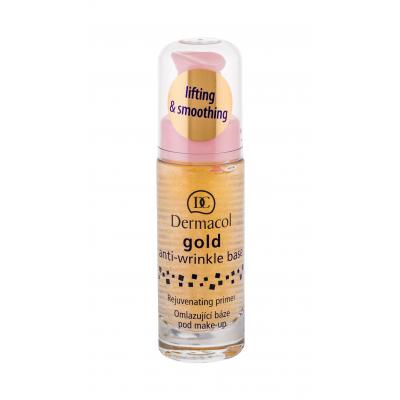 Dermacol Gold Anti-Wrinkle Báze pod make-up pro ženy 20 ml