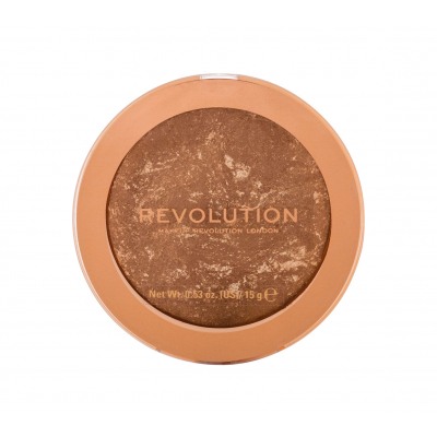 Makeup Revolution London Re-loaded Bronzer pro ženy 15 g Odstín Take A Vacation