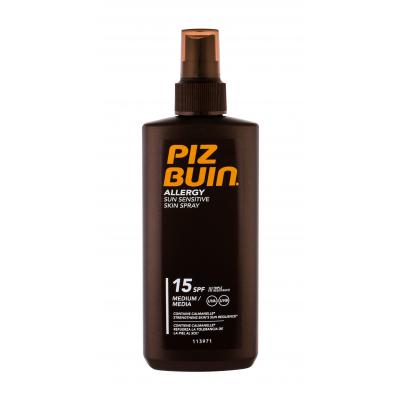 PIZ BUIN Allergy Sun Sensitive Skin Spray SPF15 Opalovací přípravek na tělo 200 ml