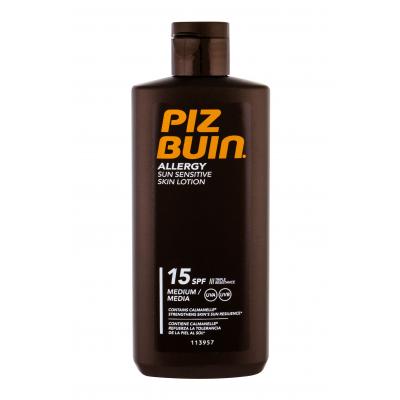PIZ BUIN Allergy Sun Sensitive Skin Lotion SPF15 Opalovací přípravek na tělo 200 ml