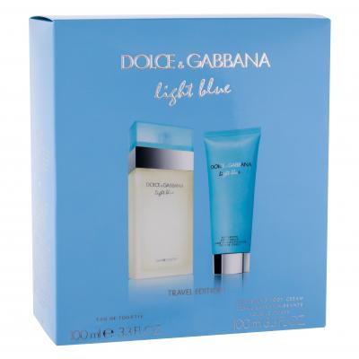 Dolce&Gabbana Light Blue Dárková kazeta toaletní voda 100 ml + tělový krém 100 ml