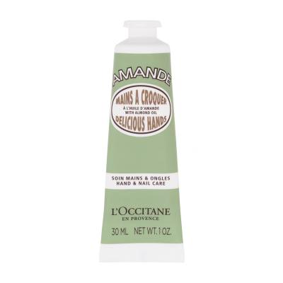 L'Occitane Almond (Amande) Delicious Hands Krém na ruce pro ženy 30 ml