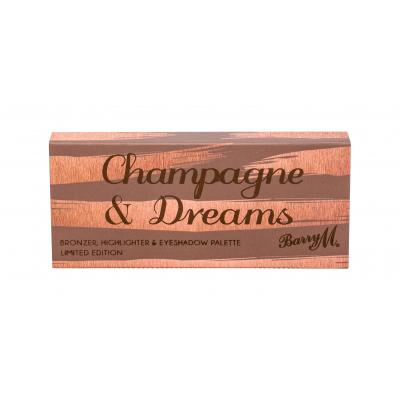 Barry M Eyeshadow Palette Champagne &amp; Dreams Oční stín pro ženy 9,4 g